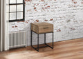1 Drawer Narrow Bedside Rustic